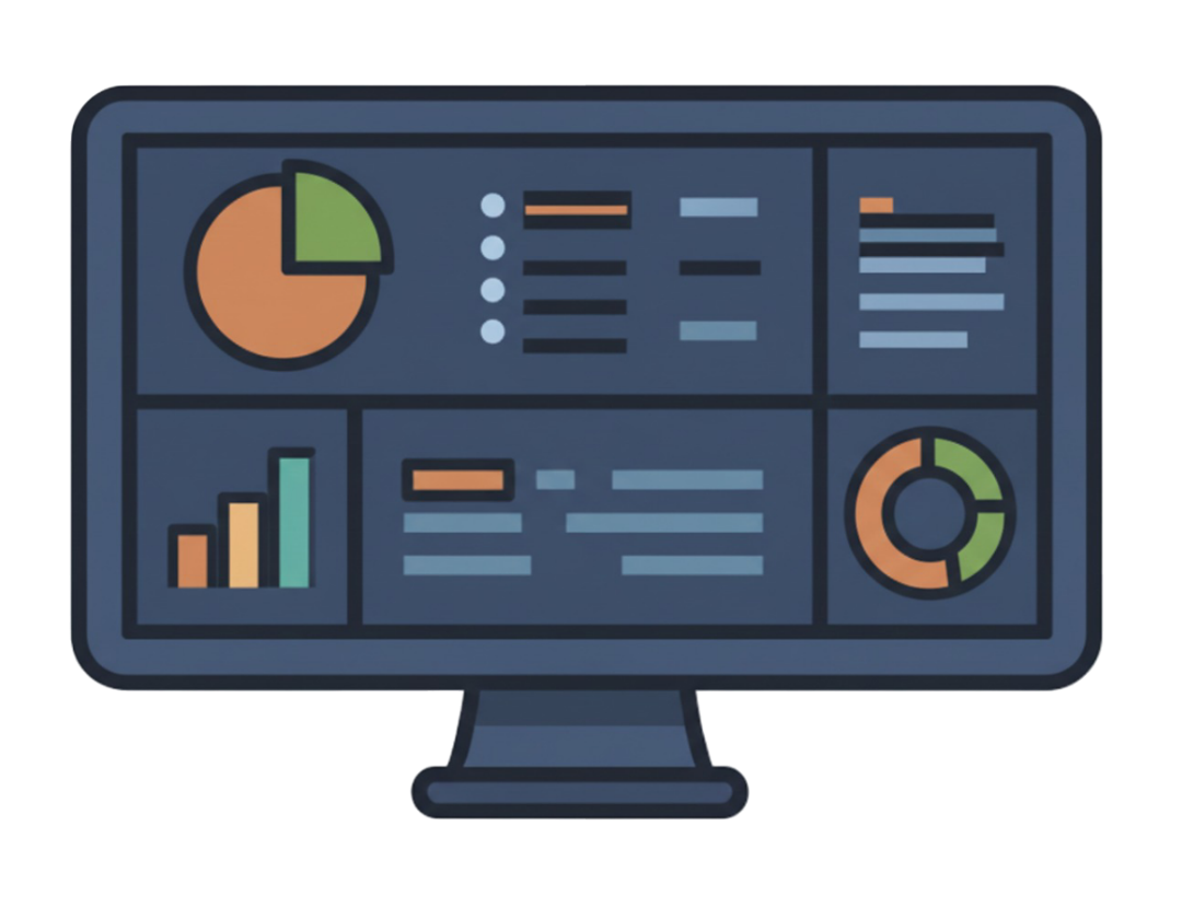 Business intelligence illustration